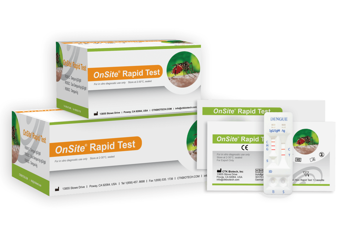 CTK Duo Dengue NS1 Ag + IgG/IgM Rapid Test