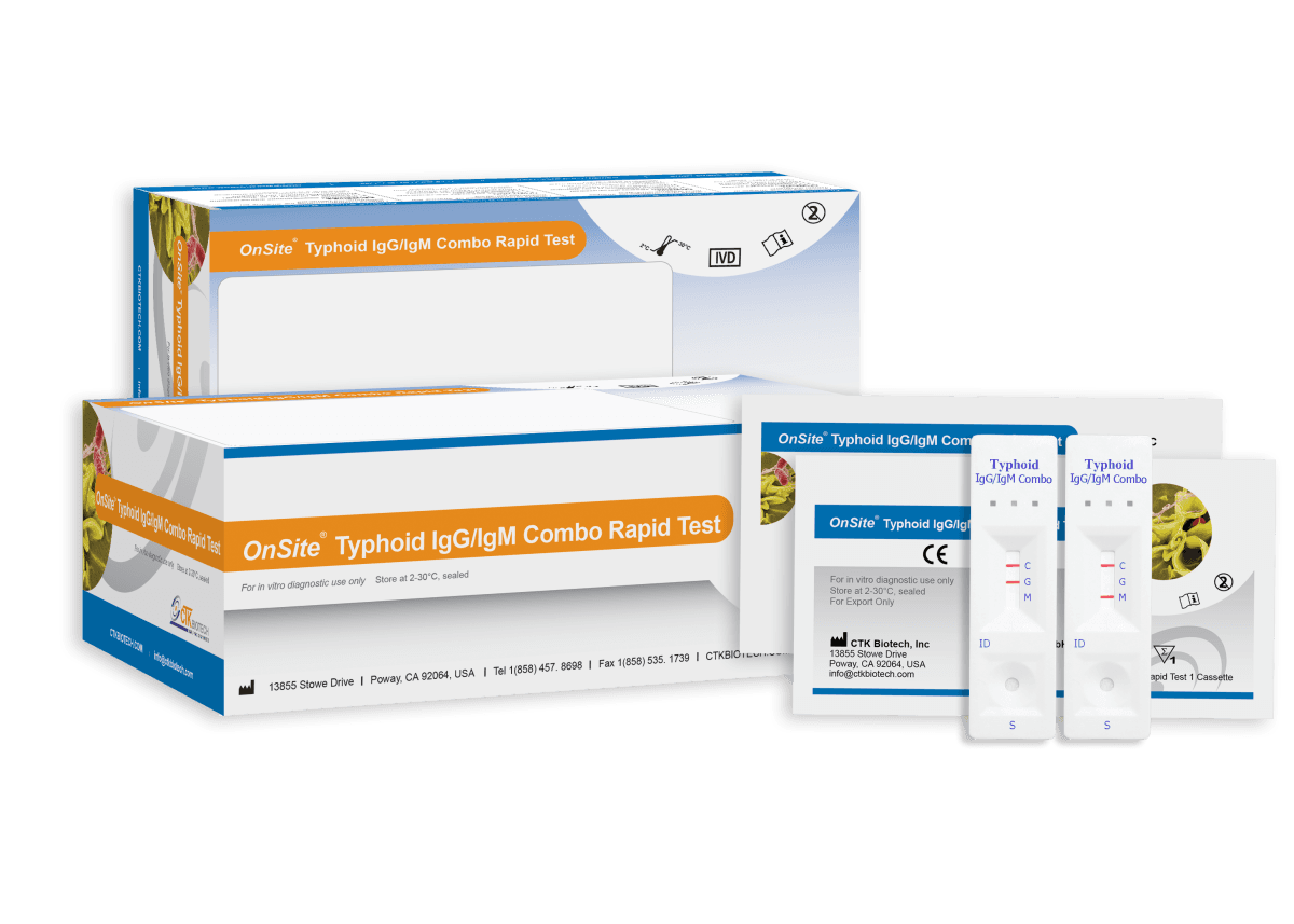 CTK Typhoid IgG/IgM Combo Rapid Test