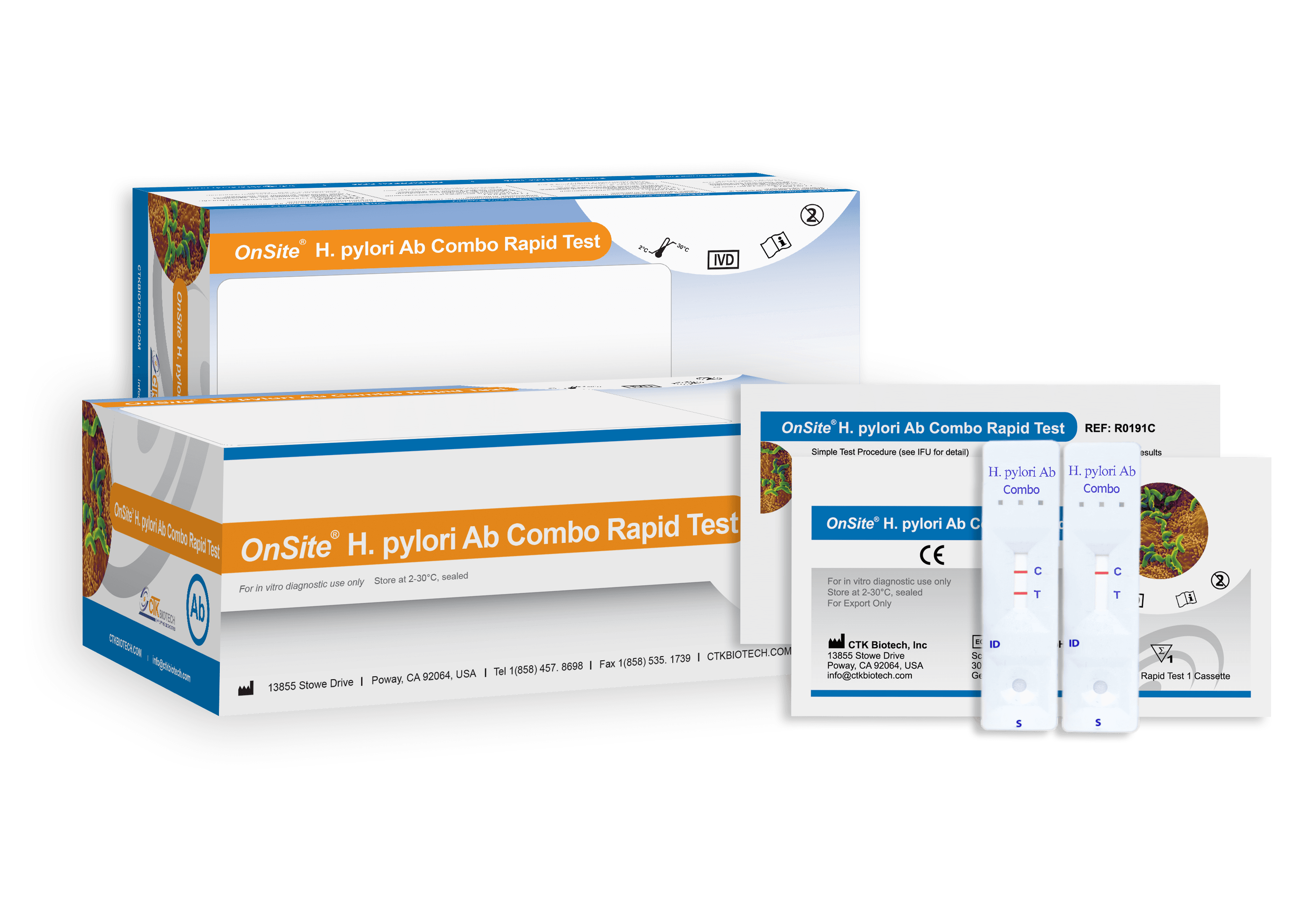 CTK H. pylori Rapid Test Cassette